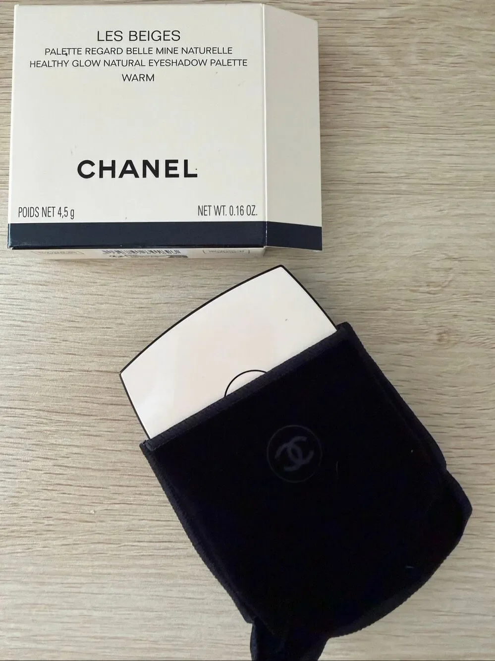 Chanel Les Beiges Healthy Glow Natural Eyeshadow Palette Warm